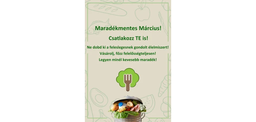 Maradékmentes Március